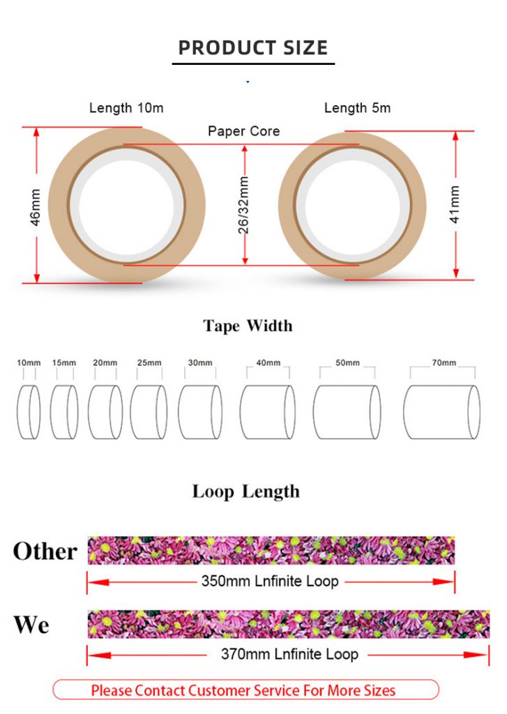 Little Size Stationery Tape Wholesale custom printed tape