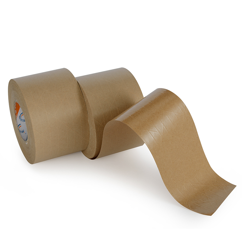 Water Adhesived Reforeced Kraft Paper Tape custom printed tape
