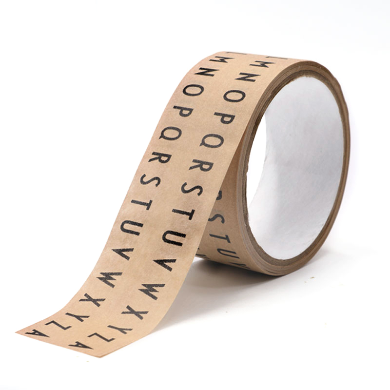 Eco Friendly Kraft Paper Tape custom printed tape