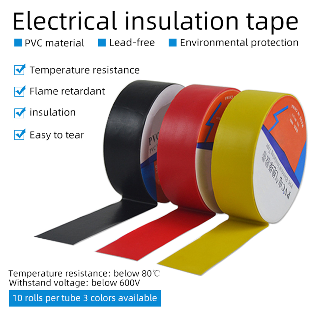 PVC electrical insulation tape custom printed tape