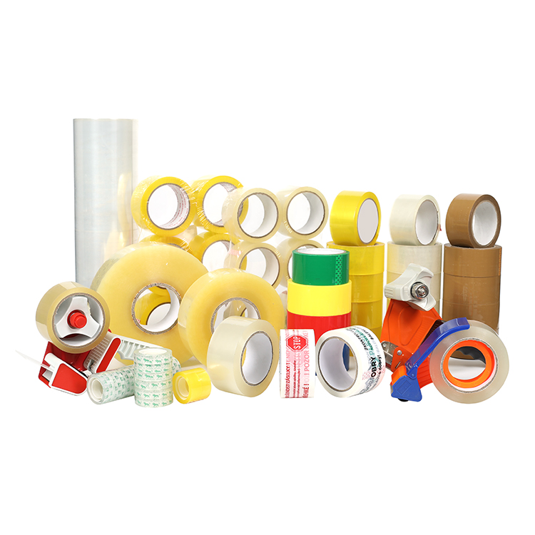 Wholesale packaging 48mm clear bopp packing tape custom printed tape