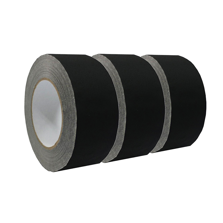 Gaffer Black Matte Cloth Tape custom printed tape