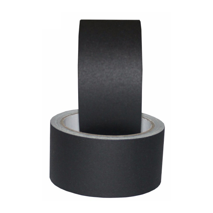 Gaffer Black Matte Cloth Tape custom printed tape