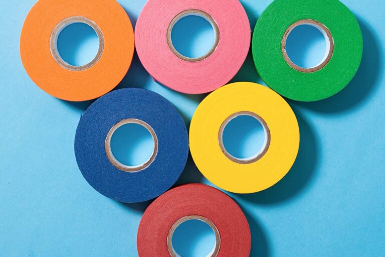 Colored Masking Tape For Arts And Crafts, (4)