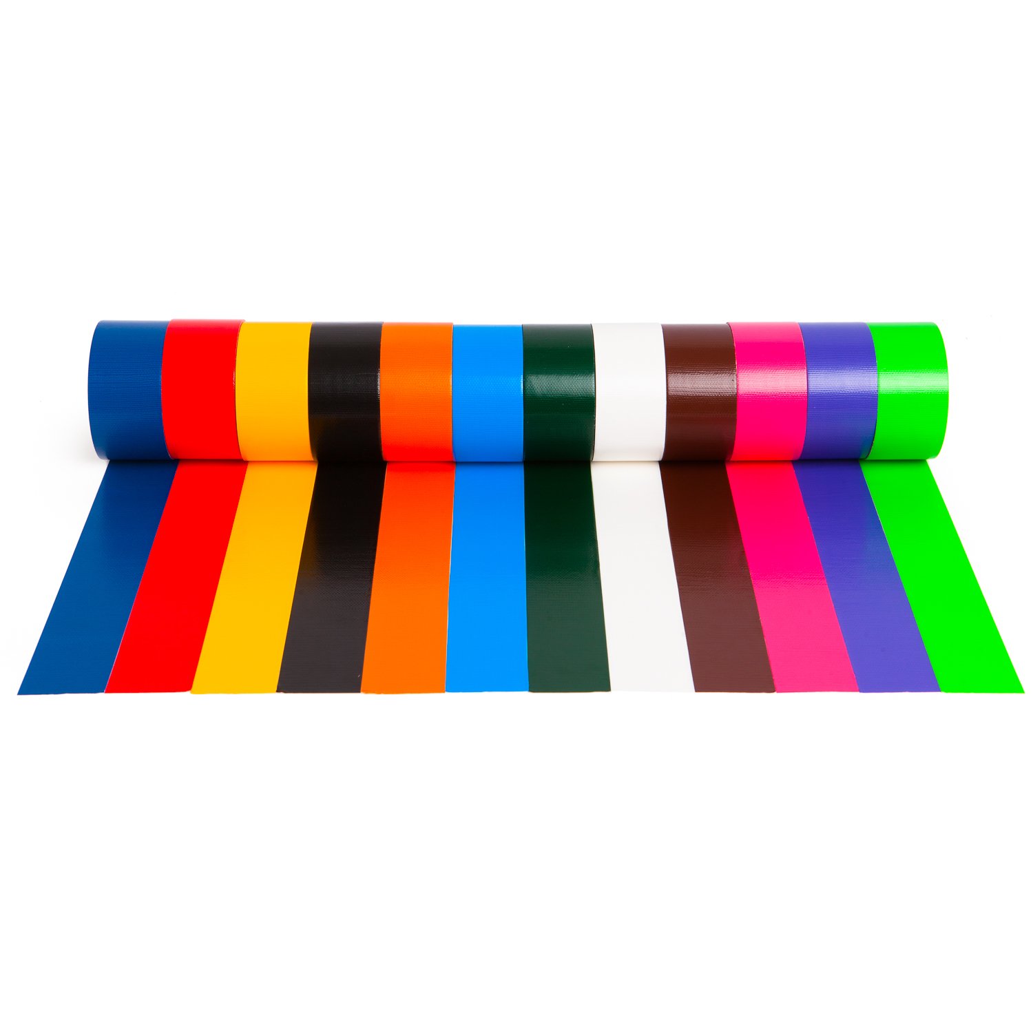 Rainbow Colored Duct Masking Tape | custom printed tape