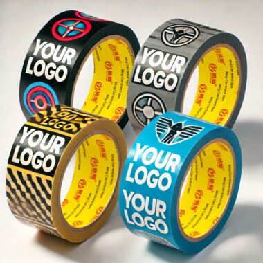 Custom Logo Printed BOPP Packaging Tape Roll