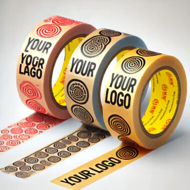 Custom Logo Printed BOPP Packaging Tape Roll