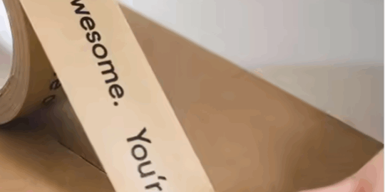 Biodegradable Kraft Paper Packaging Tape with Custom Logo