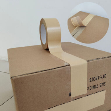 Custom Eco Kraft Paper Packing Tape Roll