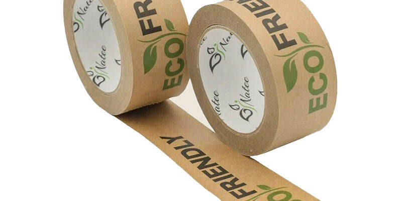 Custom Fragile Logo Kraft Paper Gummed Tape