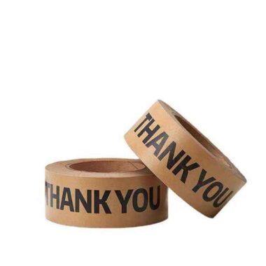 Low MOQ Custom Printed Kraft Paper Sealing Tape