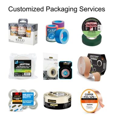 ：Custom Self Adhesive Kraft Paper Sealing Tape