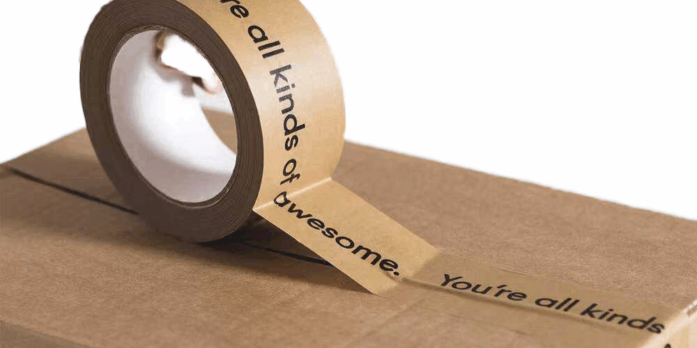 Water Activated Strong Rubber Kraft Tape Roll