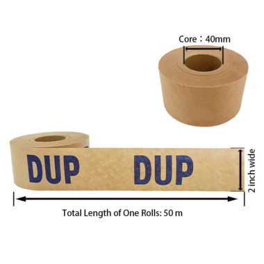Custom Printed Gummed Kraft Paper Packing Tape