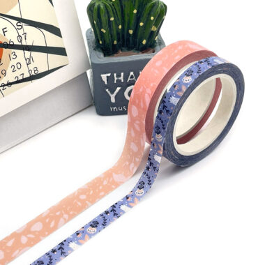 Custom Printed Decorative Washi Adhesive Tape