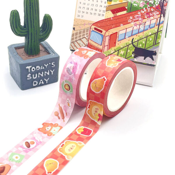 Custom Printed Decorative Washi Adhesive Tape
