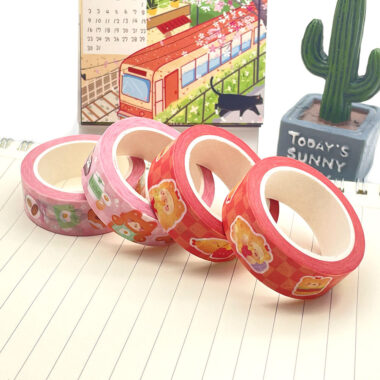 Custom Printed Decorative Washi Adhesive Tape