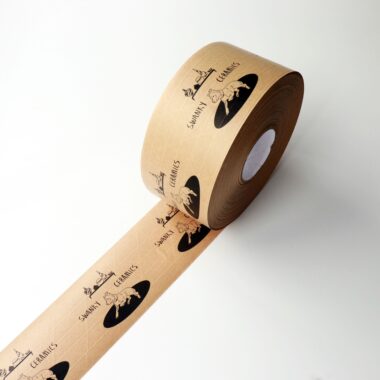 Strong Water Activated Kraft BOPP Tape Roll 20m