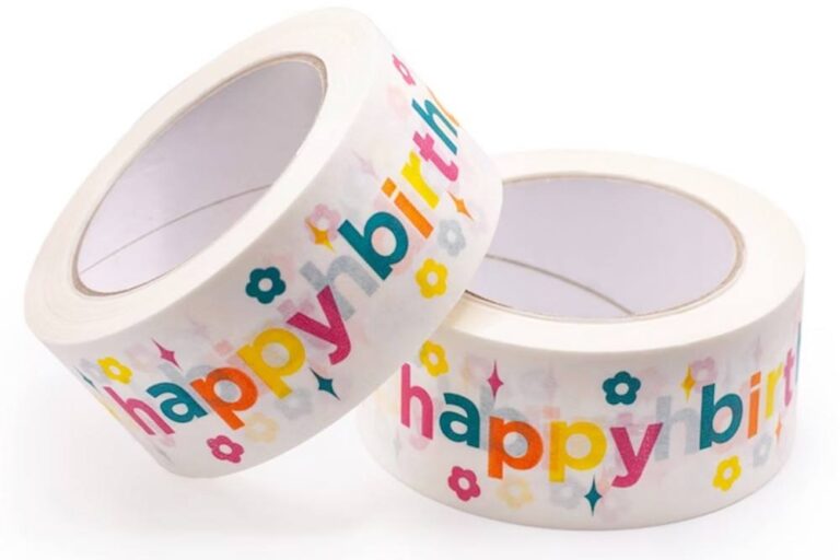 Custom Die Cut BOPP Packing Tape Jumbo Roll with Logo