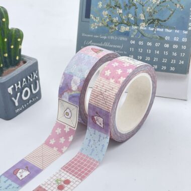 Personalized Washi Tape Set for Planner and Crafts

