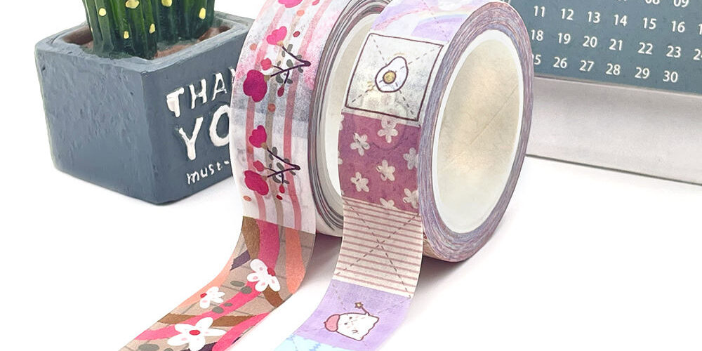 Personalized Washi Tape Set for Planner and Crafts
