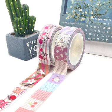 Personalized Washi Tape Set for Planner and Crafts

