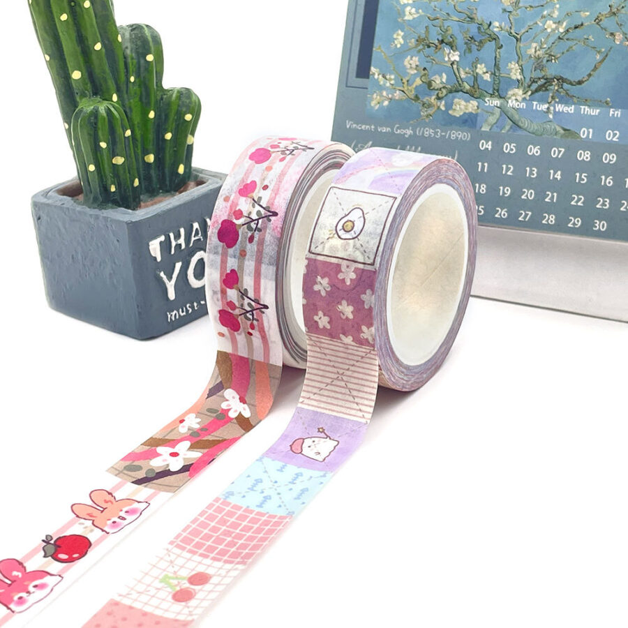 Personalized Washi Tape Set for Planner and Crafts