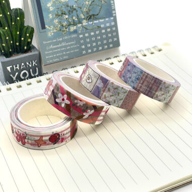 Personalized Washi Tape Set for Planner and Crafts


