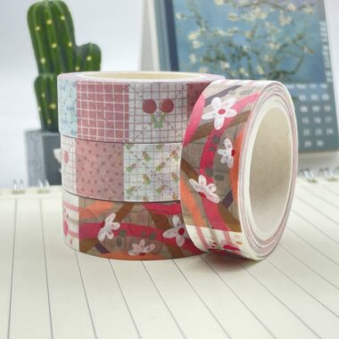 Personalized Washi Tape Set for Planner and Crafts

